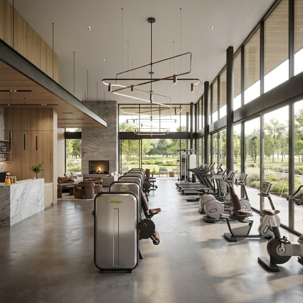 클럽하우스 & 체육관