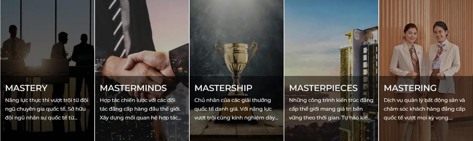 Masterise Homes 핵심 가치